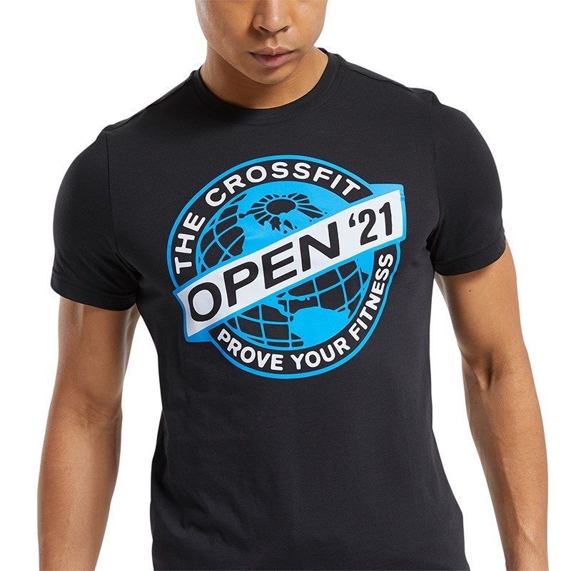 Reebok Rc 2021 Open Tee Black T-Shirt Siyah