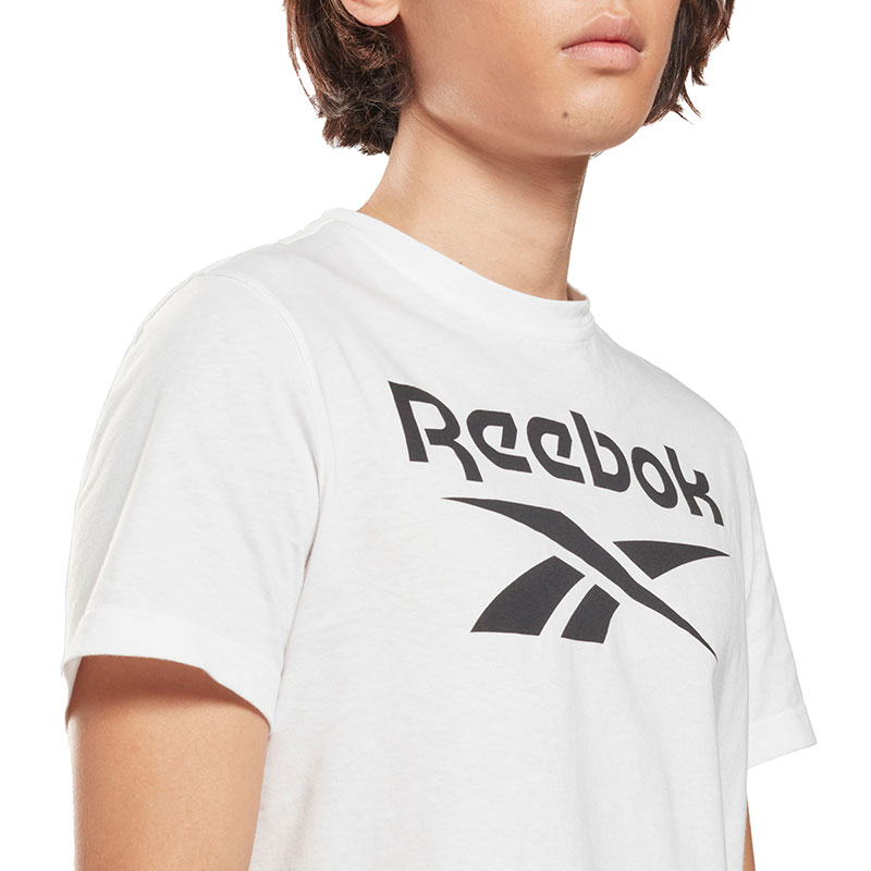 Reebok Rl Big Logo Kısa Kollu T-Shirt Beyaz