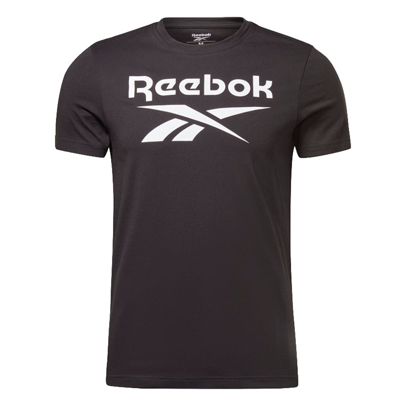 Reebok Rl Big Logo Kısa Kollu T-Shirt Siyah