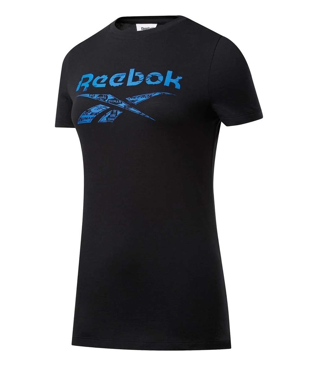Reebok Training Essentials Graphic Tee T-Shirt Siyah