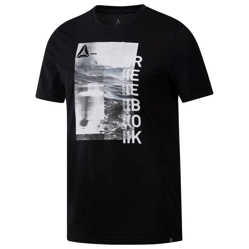 Reebok Training One Series Graphic T-Shirt - Siyah