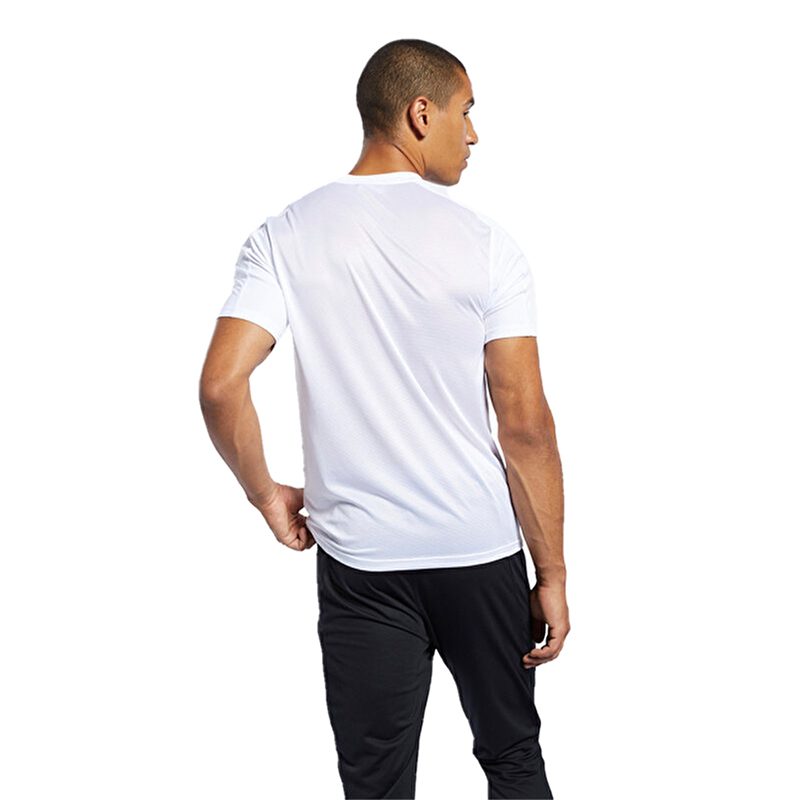 Reebok Workout Ready Tech Kısa Kollu T-Shirt Beyaz
