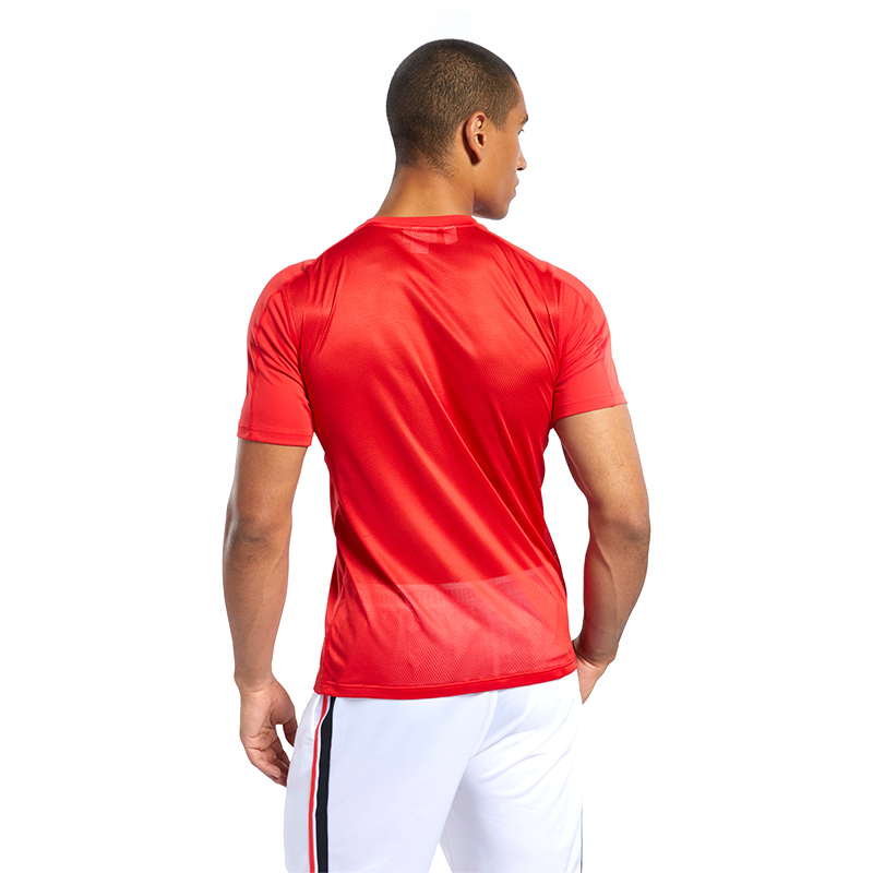 Reebok Workout Ready Tech Kısa Kollu T-Shirt Kırmızı