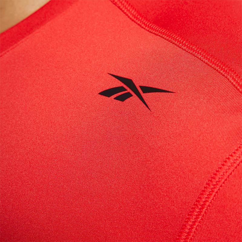 Reebok Workout Ready Tech Kısa Kollu T-Shirt Kırmızı