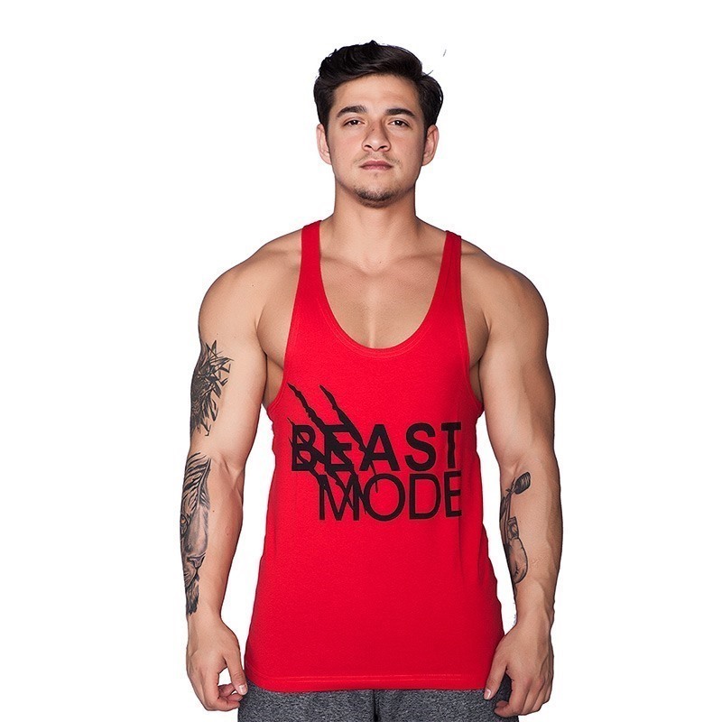 Supplementler.com Beast Mode Fitness Atleti Kırmızı