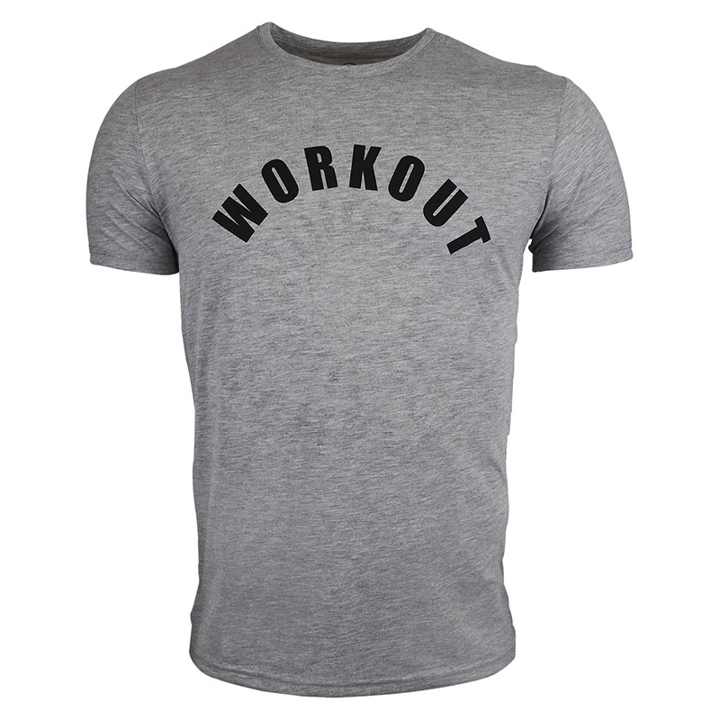 Supplementler Workout Complete T-Shirt Gri Melanj