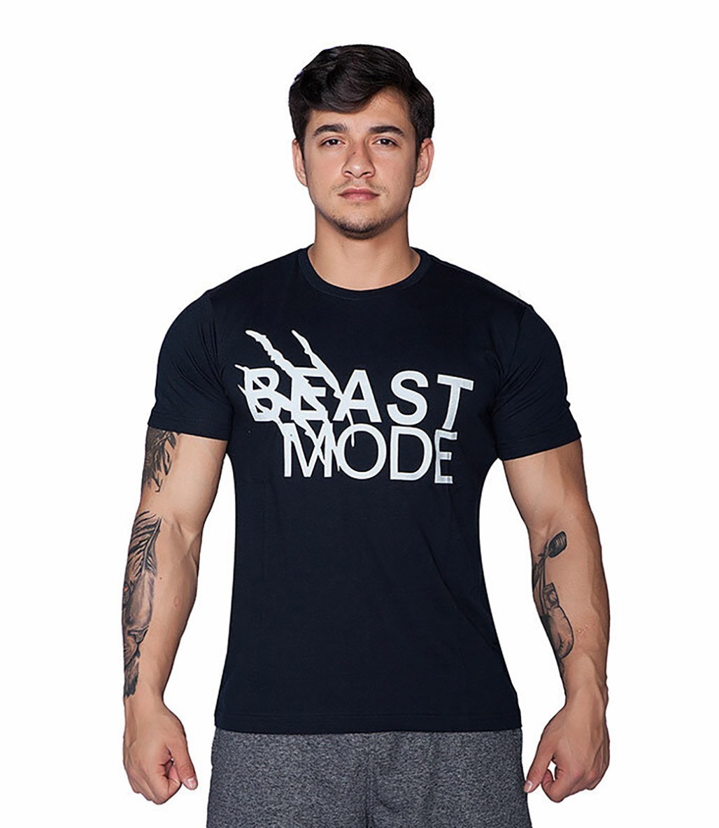 Supplementler.com Beast Mode T-Shirt Siyah