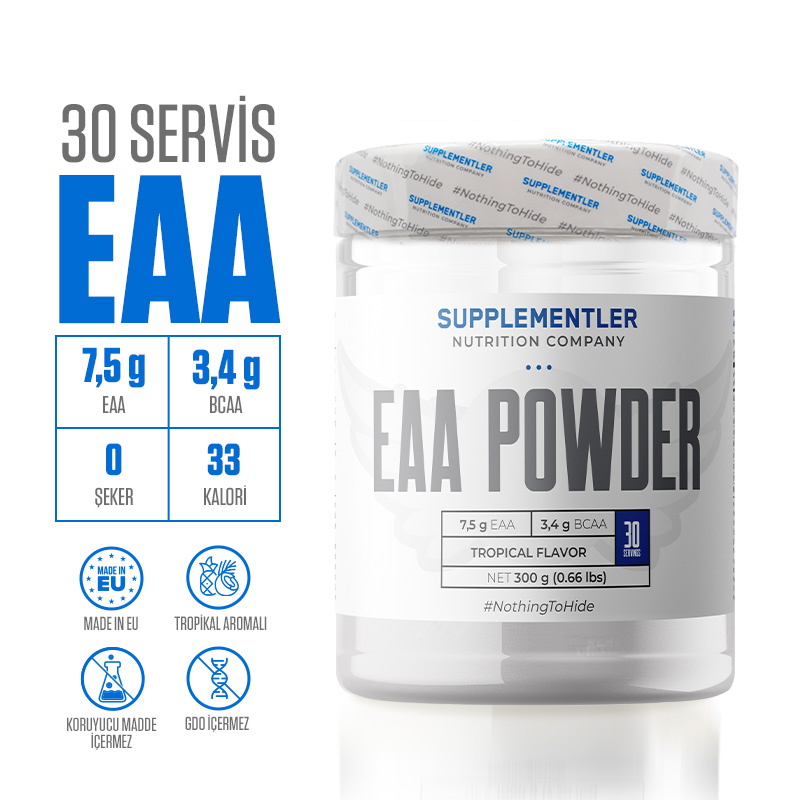 Supplementler.com EAA Powder 300 Gr
