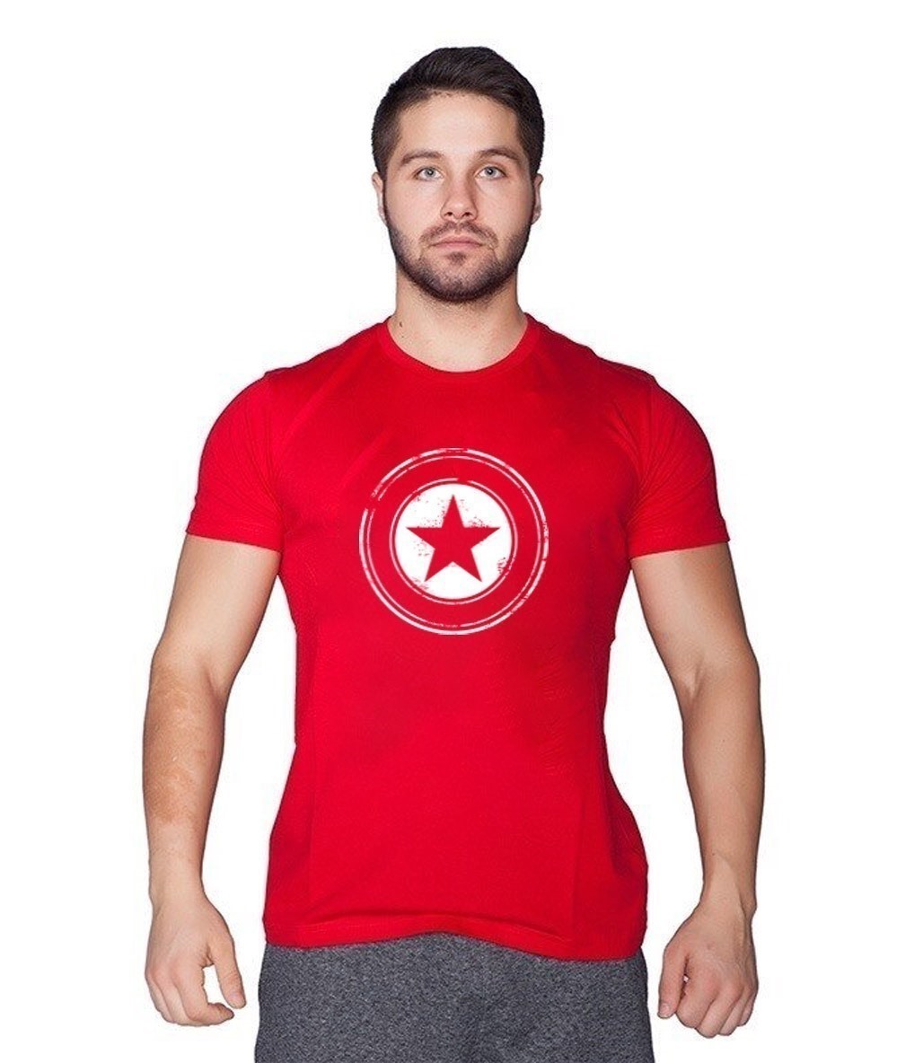 Supplementler.com Star T-Shirt Kırmızı