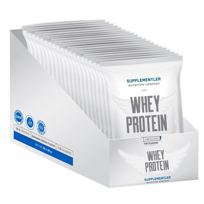 Supplementler.com Whey Protein 30 Gr Tek Kullanımlık 20 Adet