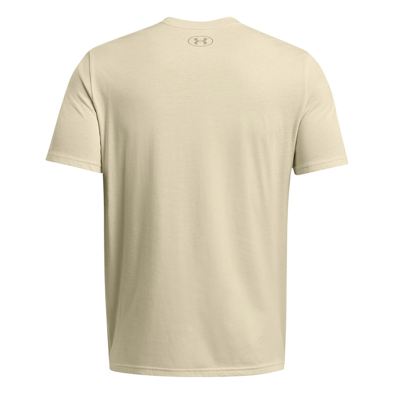 Under Armour Abc Camo Boxed Logo Ss Kısa Kollu T-Shirt Bej