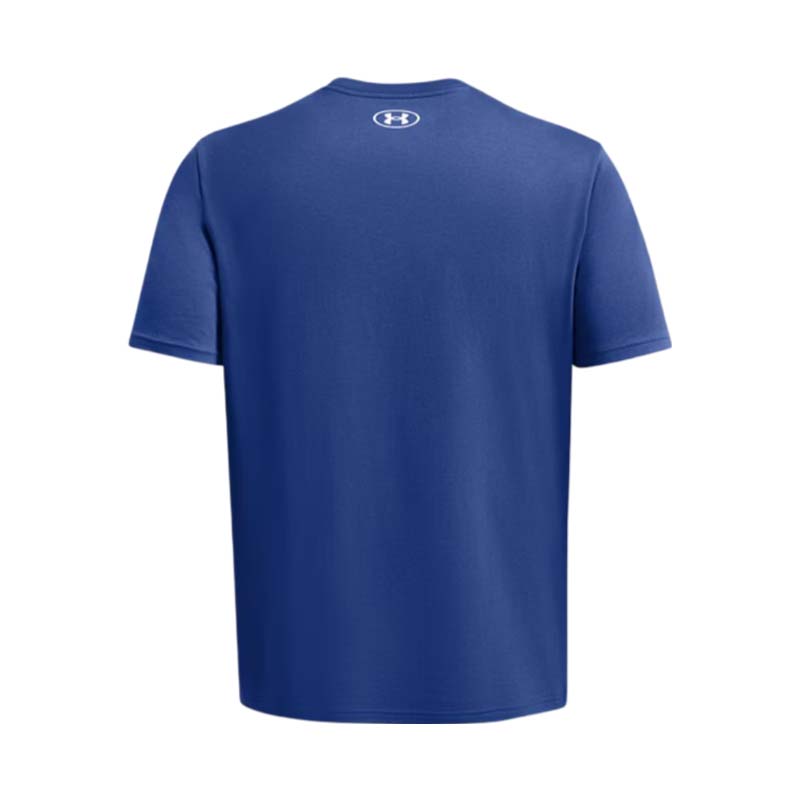 Under Armour Abc Camo Boxed Logo Ss Kısa Kollu T-Shirt Mavi