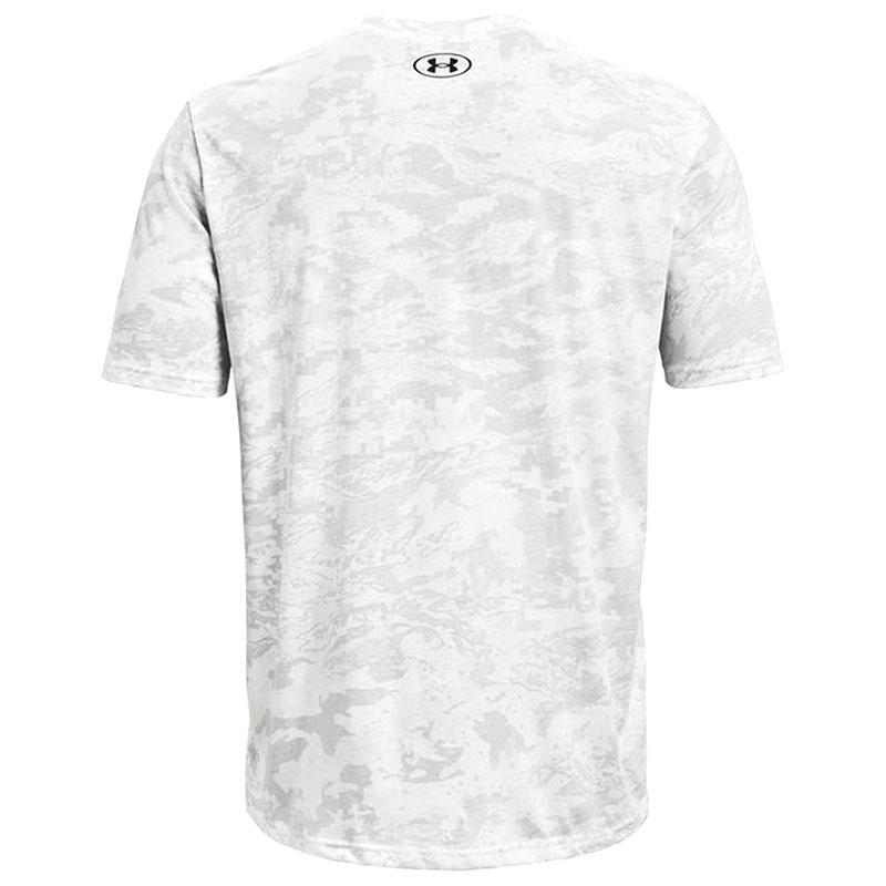 Under Armour All Over Logo T-Shirt Beyaz Kamuflaj