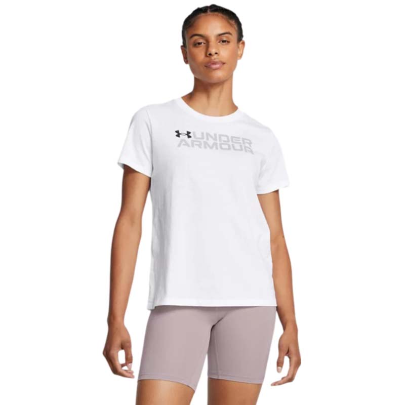 Under Armour Big Logo Pack Kadın Kısa Kollu T-Shirt Beyaz