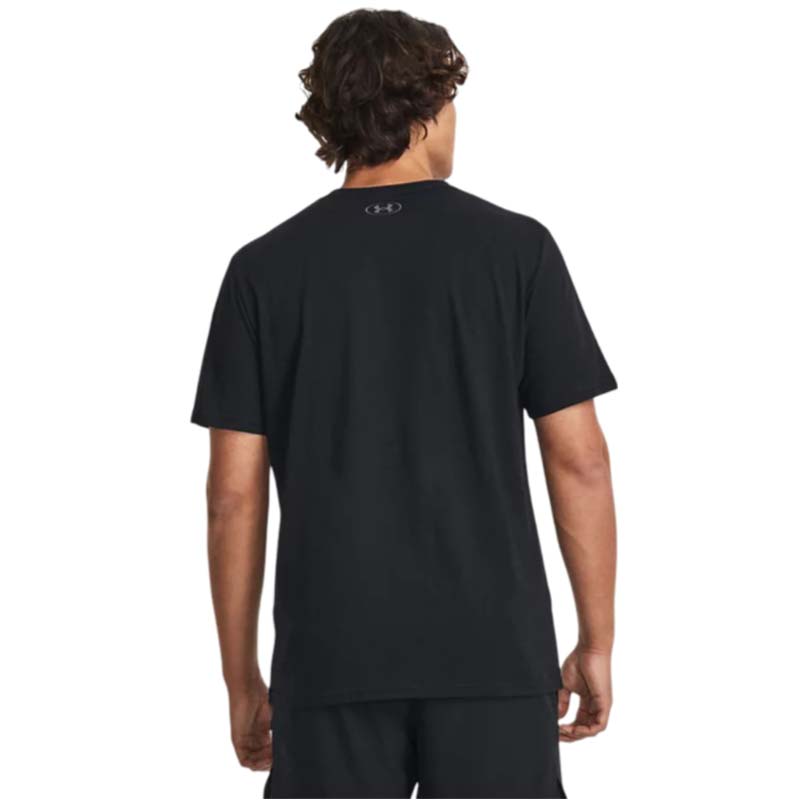 Under Armour Branded Gel Stack Kısa Kollu T-Shirt Siyah