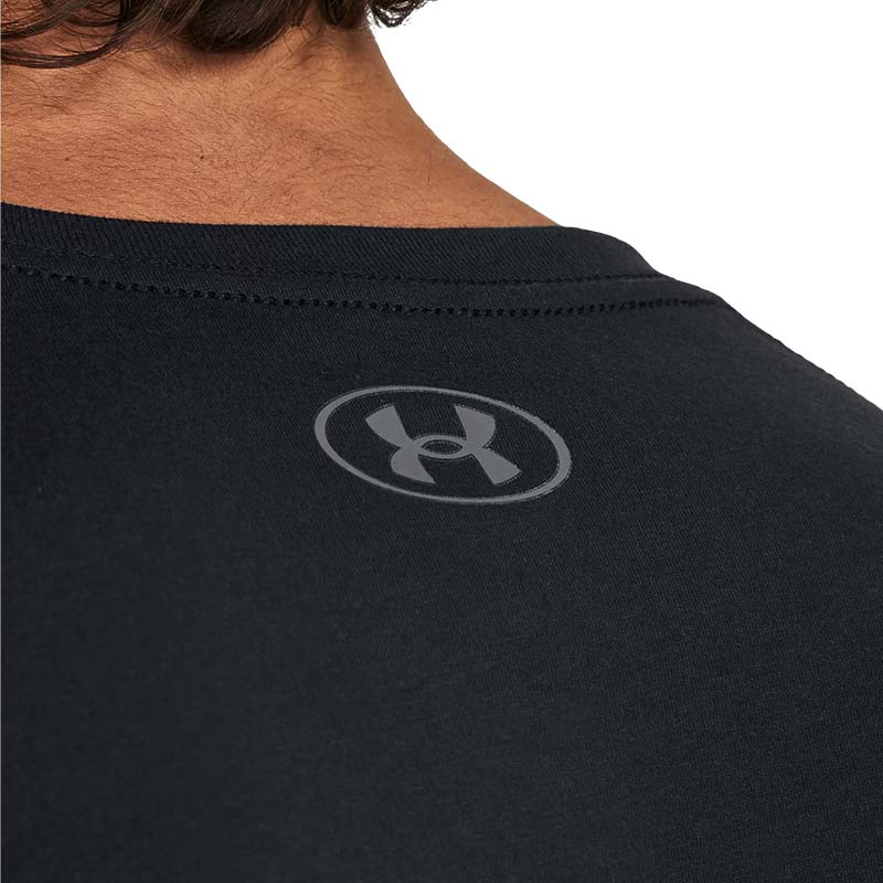 Under Armour Branded Gel Stack Kısa Kollu T-Shirt Siyah
