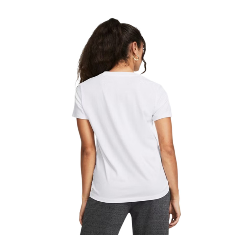 Under Armour Campus Core Kadın Kısa Kollu T-Shirt Beyaz