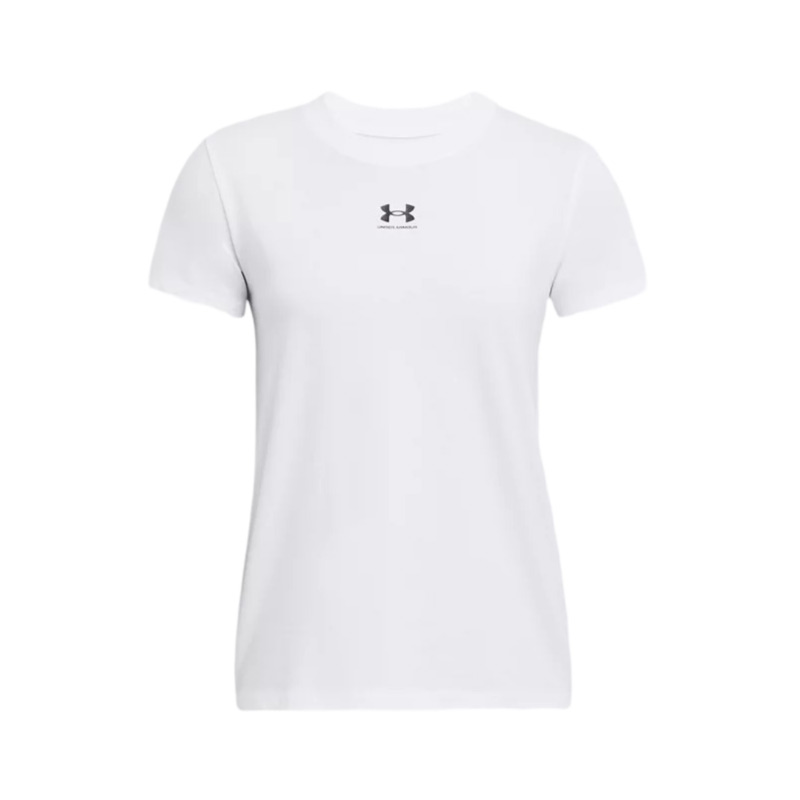 Under Armour Campus Core Kadın Kısa Kollu T-Shirt Beyaz