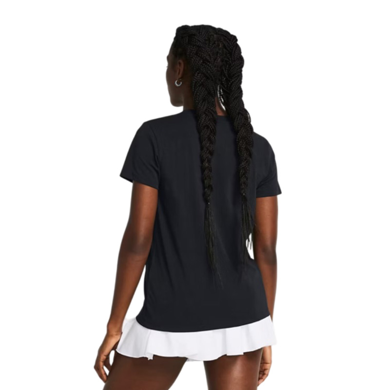 Under Armour Campus Core Kadın Kısa Kollu T-Shirt Siyah