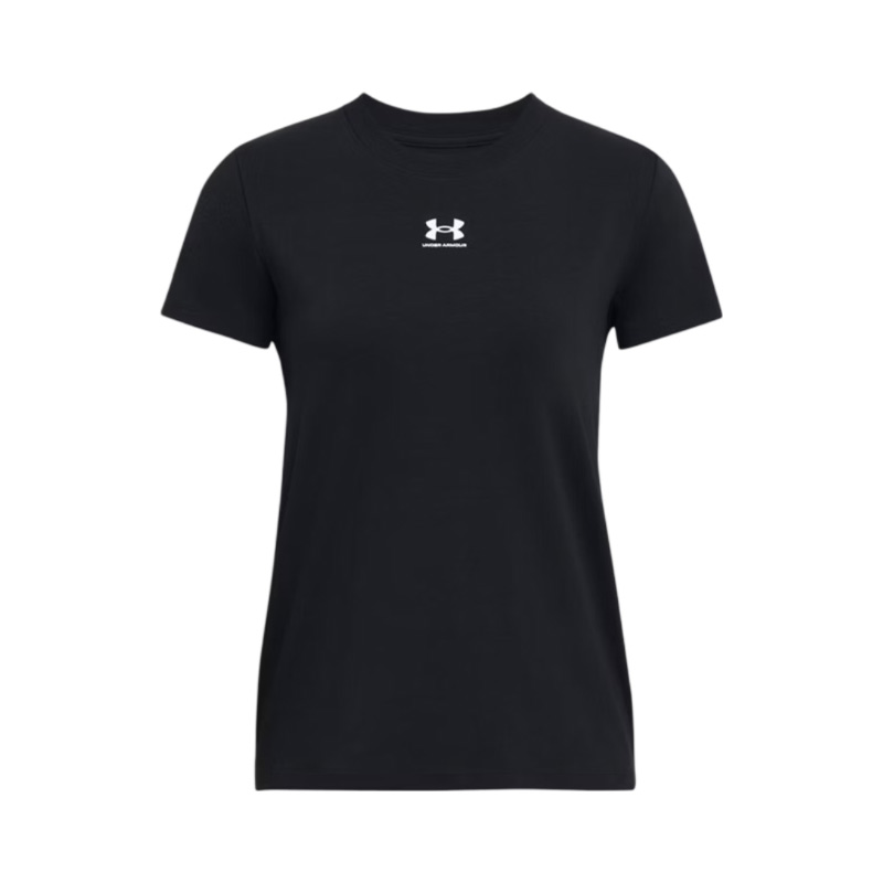 Under Armour Campus Core Kadın Kısa Kollu T-Shirt Siyah