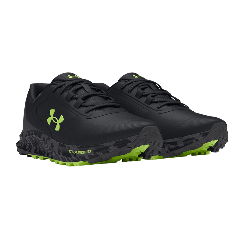 Under Armour Charged Bandit TR 3 StormProof Ayakkabı Siyah Yeşil