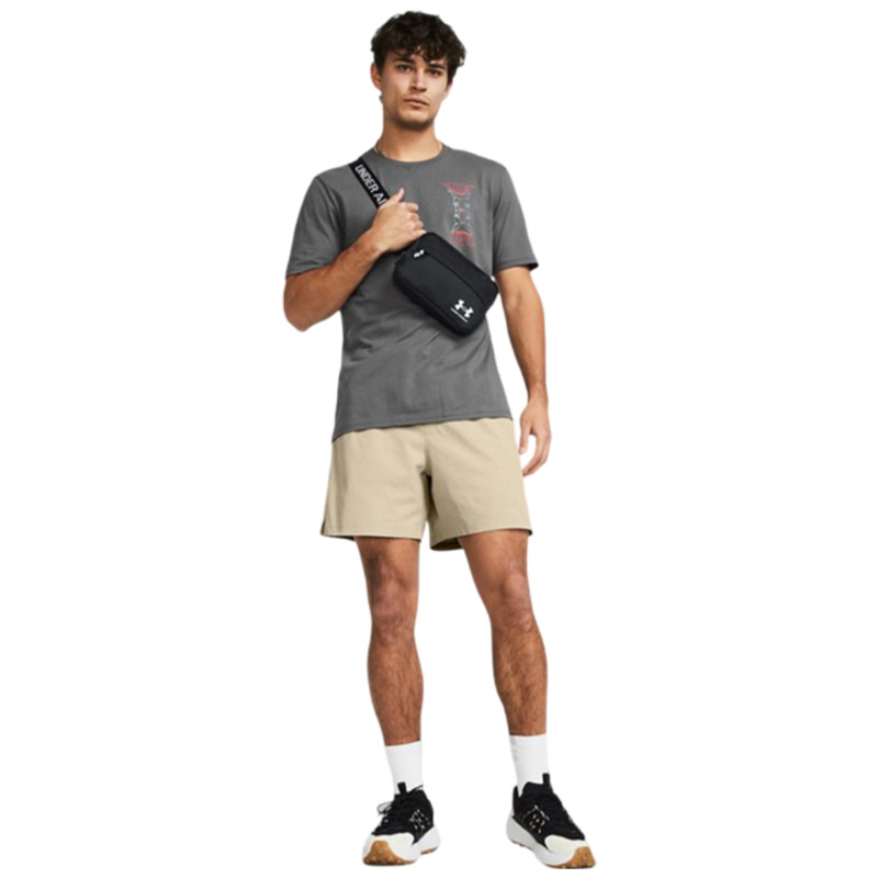 Under Armour Dusk To Dawn Skull Kısa Kollu T-Shirt Gri