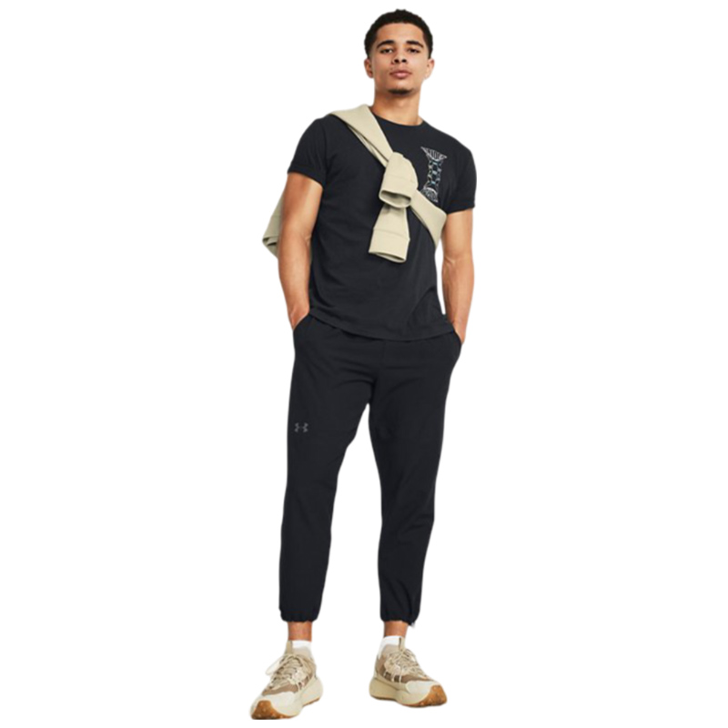 Under Armour Dusk To Dawn Skull Kısa Kollu T-Shirt Siyah