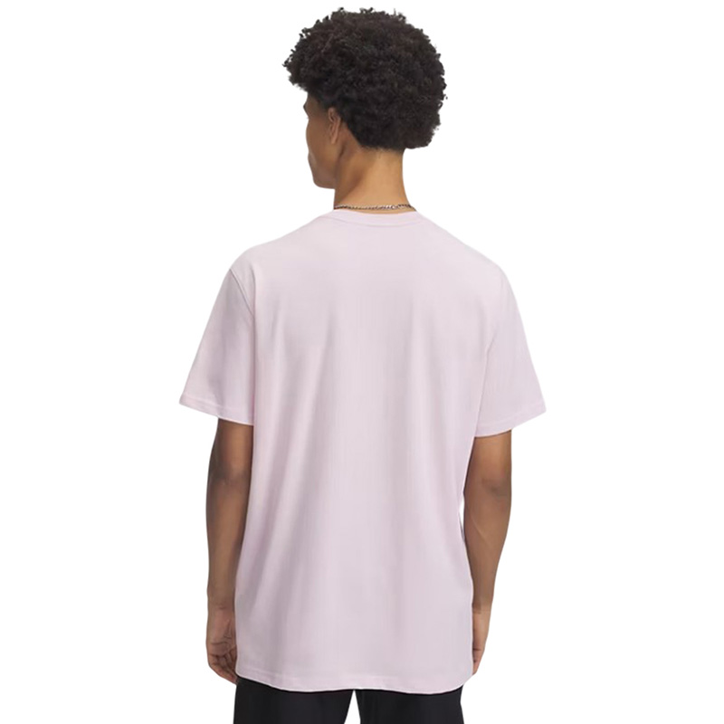Under Armour Heavyweight Armour Label Kısa Kollu T-Shirt Açık Pembe