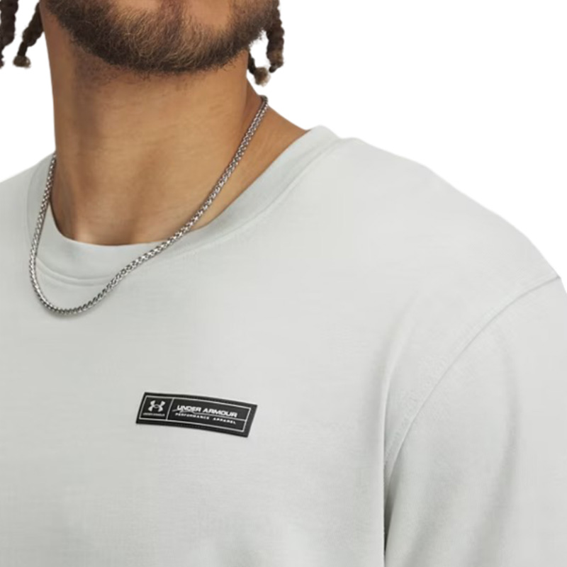 Under Armour Heavyweight Armour Label Kısa Kollu T-Shirt Su Yeşili