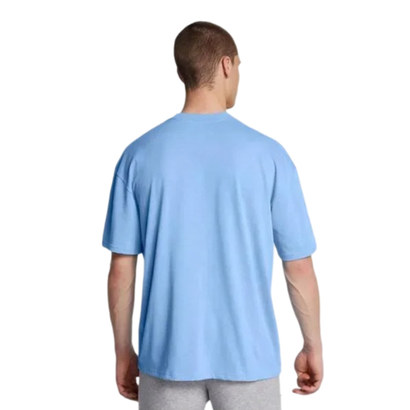 Under Armour Heavyweight Oversize Kısa Kollu T-Shirt Açık Mavi