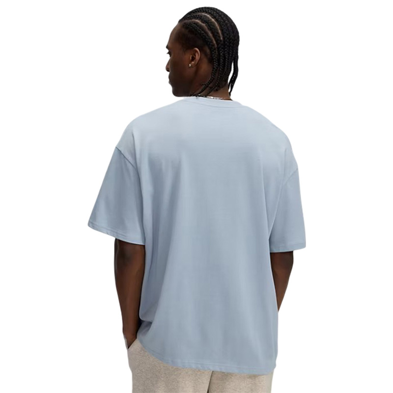 Under Armour Heavyweight Varsity Oversize Kısa Kollu T-Shirt Mavi