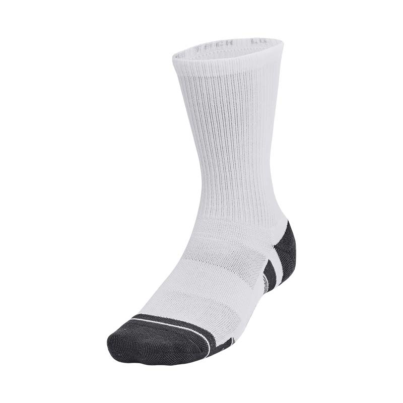 Under Armour Performance Tech 3'Lü Paket Crew Çorap Beyaz