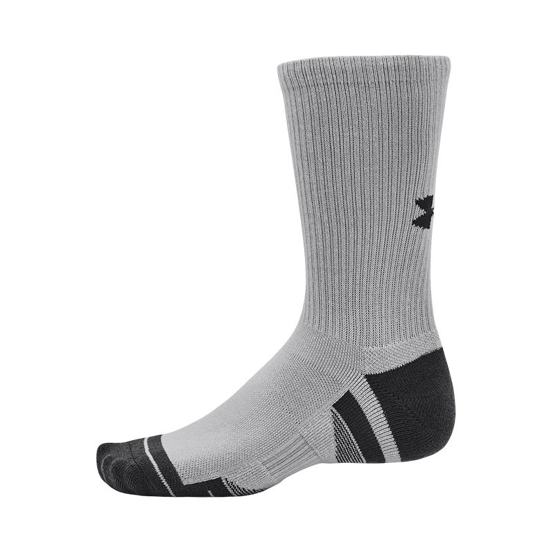 Under Armour Performance Tech 3'Lü Paket Crew Çorap Gri