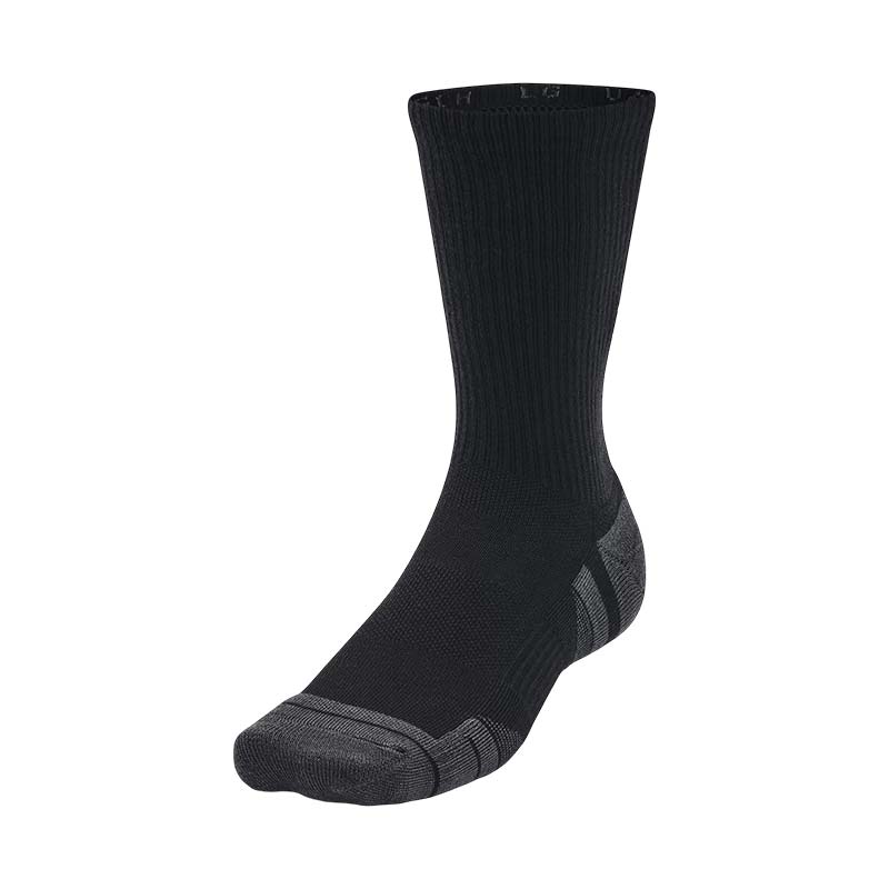 Under Armour Performance Tech 3'Lü Paket Crew Çorap Siyah