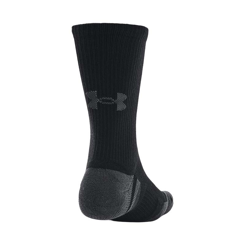 Under Armour Performance Tech 3'Lü Paket Crew Çorap Siyah