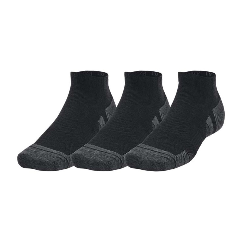Under Armour Performance Tech 3'Lü Paket Low Cut Çorap Siyah