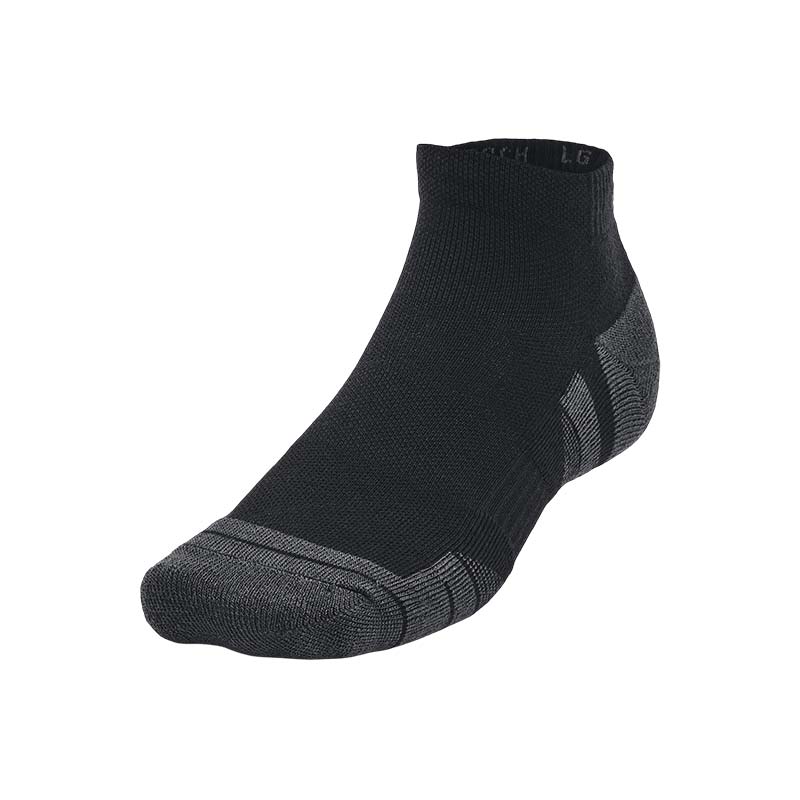 Under Armour Performance Tech 3'Lü Paket Low Cut Çorap Siyah