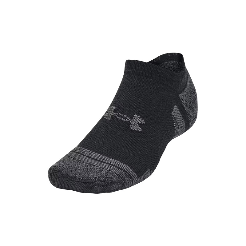 Under Armour Performance Tech 3'Lü Paket No Show Çorap Siyah