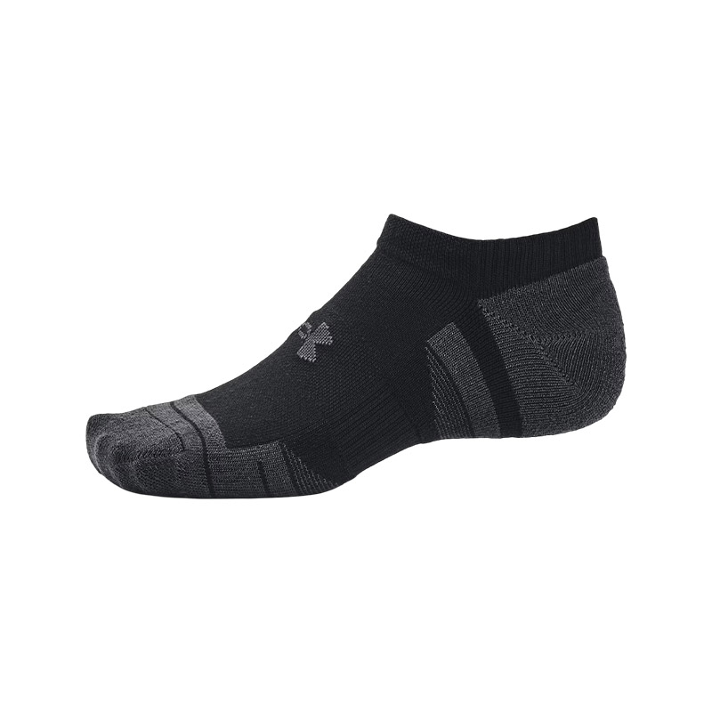 Under Armour Performance Tech 3'Lü Paket No Show Çorap Siyah
