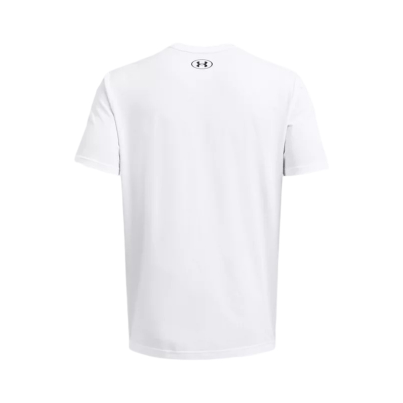 Under Armour Project Rock Payoff Graphic Kısa Kollu T-Shirt Beyaz Siyah