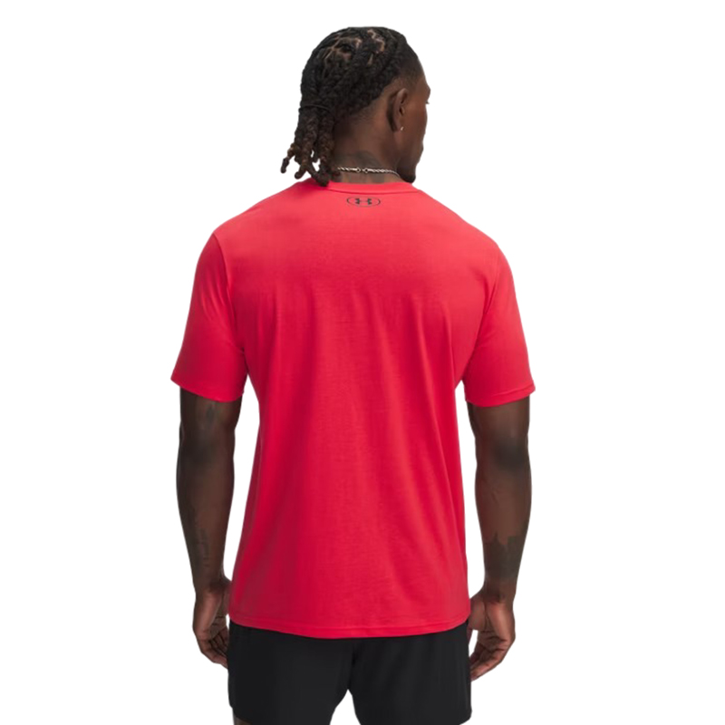 Under Armour Project Rock Payoff Graphic Kısa Kollu T-Shirt Kırmızı