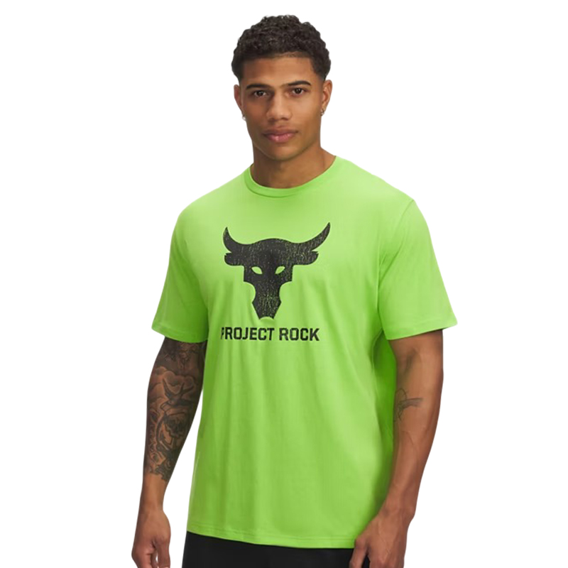 Under Armour Project Rock Payoff Graphic Kısa Kollu T-Shirt Yeşil
