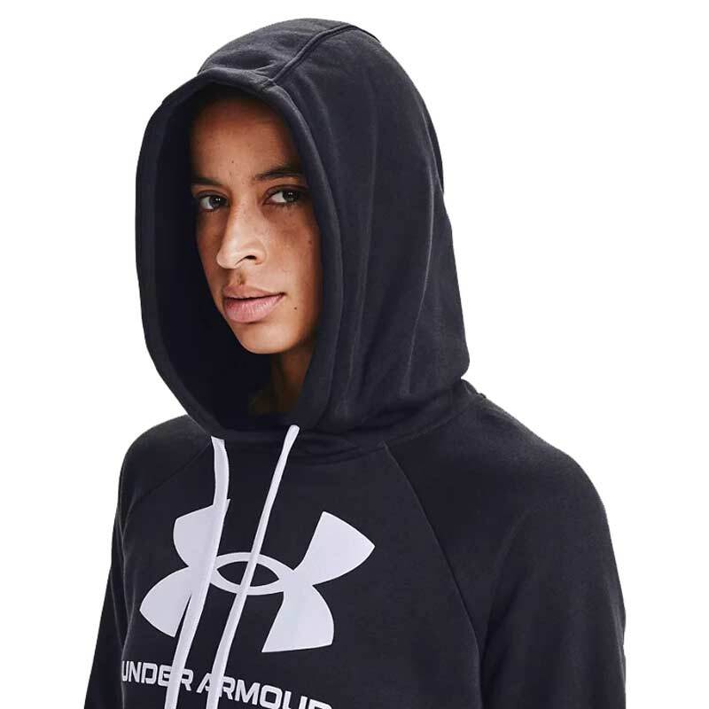 Under Armour Rival Fleece Logo Kadın Sweatshirt Siyah