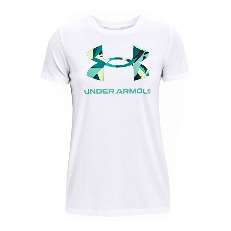 Under Armour Sportstyle Graphic Kadın Kısa Kollu T-Shirt Beyaz