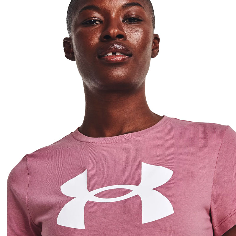 Under Armour Sportstyle Graphic Kadın Kısa Kollu T-Shirt Pembe