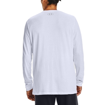 Under Armour Sportstyle Left Chest Long Uzun Kollu T Shirt Beyaz Supplementler