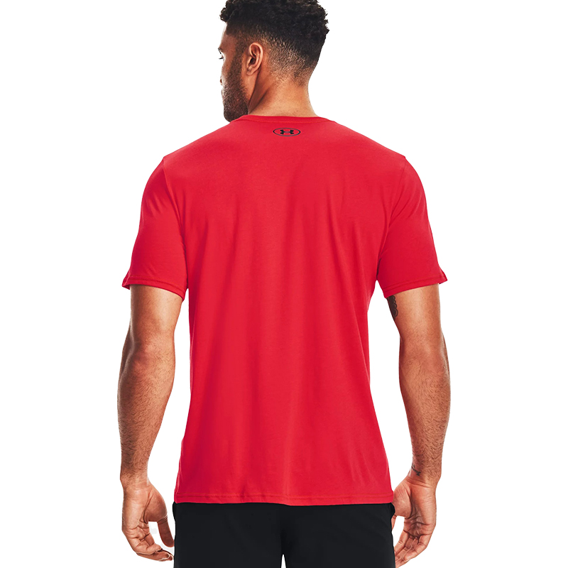 Under Armour Sportstyle Logo T-Shirt Kırmızı-Siyah