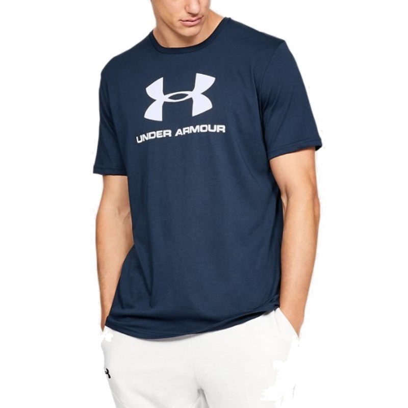 Under Armour Sportstyle Logo T-Shirt Lacivert