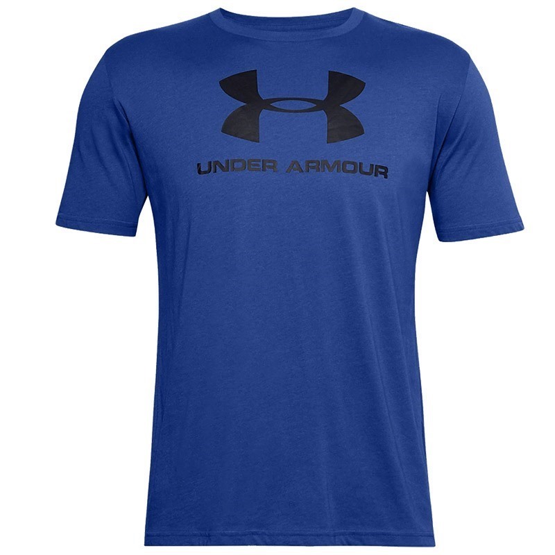 Under Armour Sportstyle Logo T-Shirt Mavi