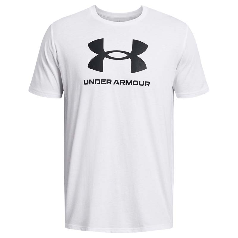 Under Armour Sportstyle Logo Update K sa Kollu T Shirt Beyaz Supplementler